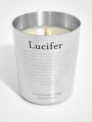 "Lucifer" scented Candle