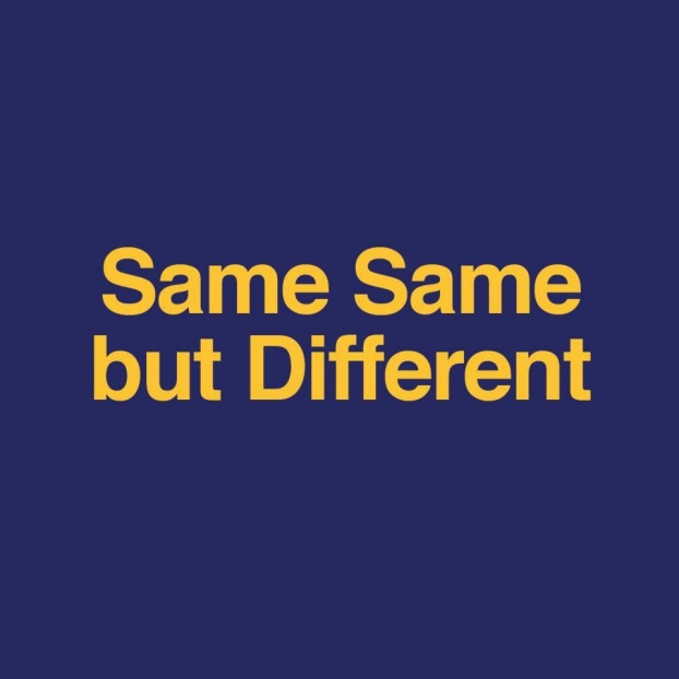 same can be different